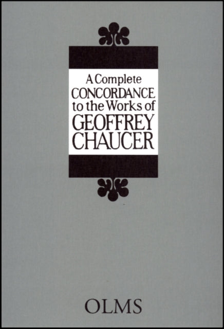 Book cover of: Complete Concordance to the Works of Geoffrey Chaucer. By: Geoffrey Chaucer