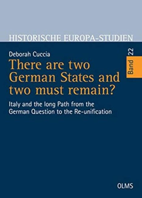 Book cover of: There are two German States and two must remain?