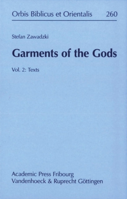 Book cover of: Garments of the Gods. By: Stefan Zawadzki
