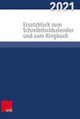 Book cover of: Kalender fur alle im kirchlichen Dienst Ersatzblock. By: Heinz Behrends