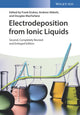 Book cover of: Electrodeposition from Ionic Liquids. By: Frank Endres