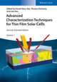 Book cover of: Advanced Characterization Techniques for Thin Film Solar Cells. By: Daniel Abou-Ras