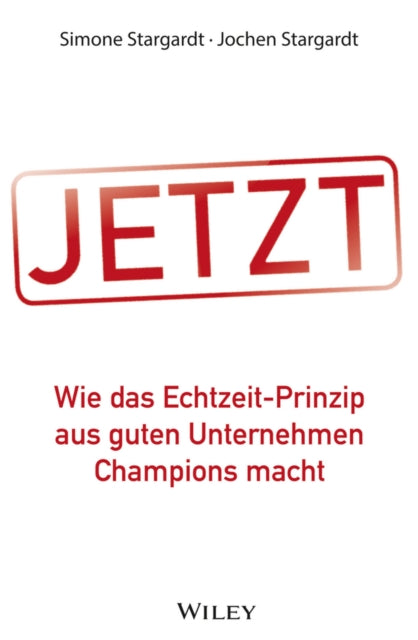 Book cover of: JETZT. By: Simone Stargardt