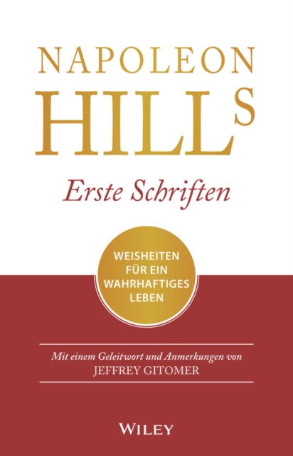 Book cover of: Napoleon Hills Erste Schriften. By: Napoleon Hill