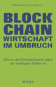 Book cover of: Blockchain - Wirtschaft im Umbruch. By: Bettina Uhlich