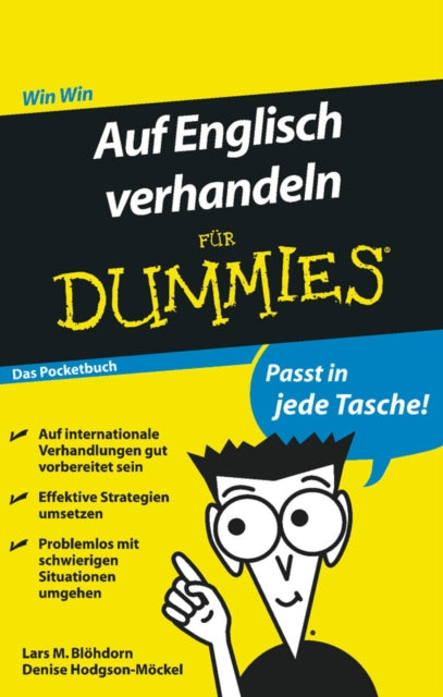 Book cover of: Auf Englisch verhandeln fur Dummies Das Pocketbuch. By: Lars M. Blöhdorn