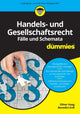 Book cover of: Handels- und Gesellschaftsrecht Falbearbeitung und Schemata fur Dummies. By: Oliver Haag
