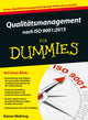Book cover of: Qualitatsmanagement nach ISO 9001-2015 fur Dummies. By: A. Weltring