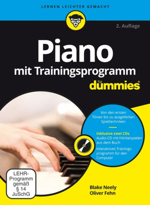 Piano mit Trainingsprogramm fur Dummies