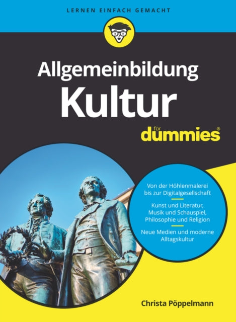 Book cover of: Allgemeinbildung Kultur fur Dummies. By: Christa Pöppelmann