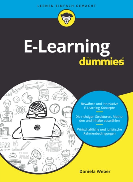 Book cover of: E-Learning fur Dummies. By: Daniela Weber