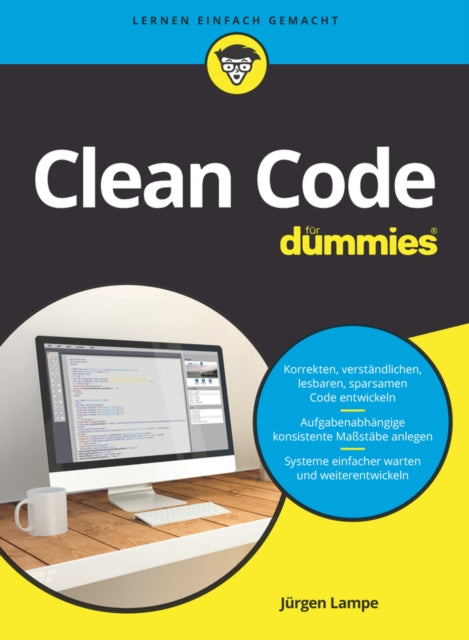 Book cover of: Clean Code fur Dummies