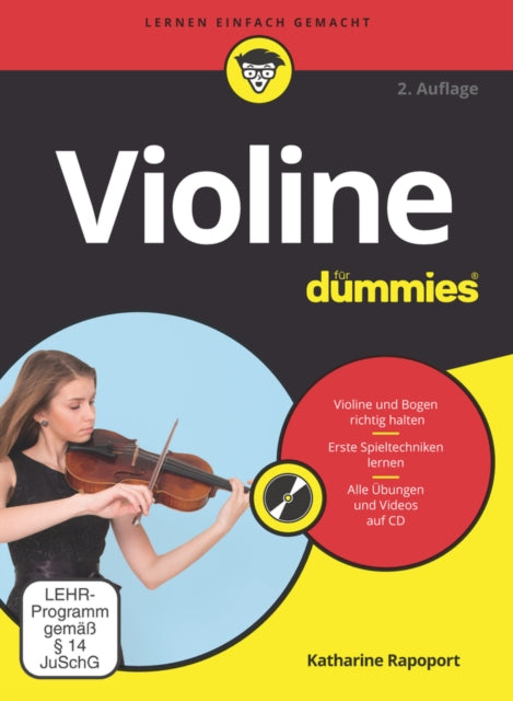Book cover of: Violine fur Dummies. By: Katharine Rapoport