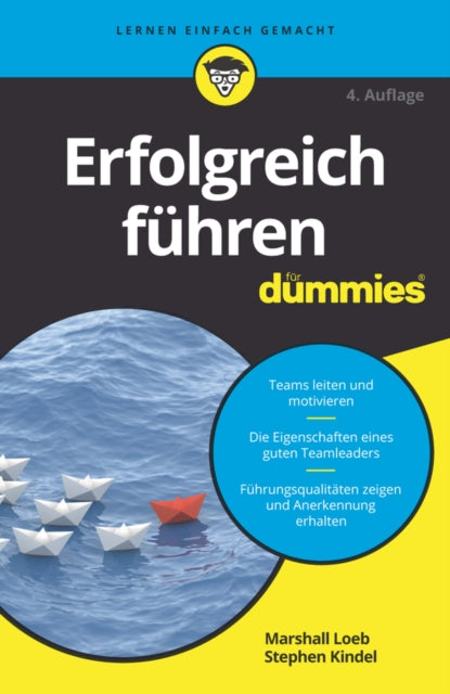 Book cover of: Erfolgreich fuhren fur Dummies. By: Marshall Loeb