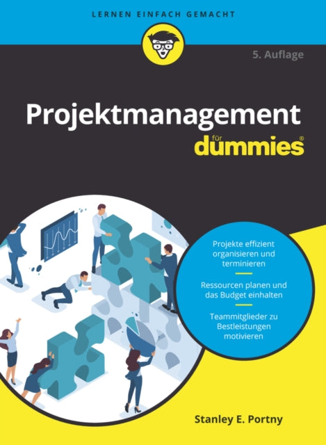 Book cover of: Projektmanagement fur Dummies. By: Stanley E. Portny
