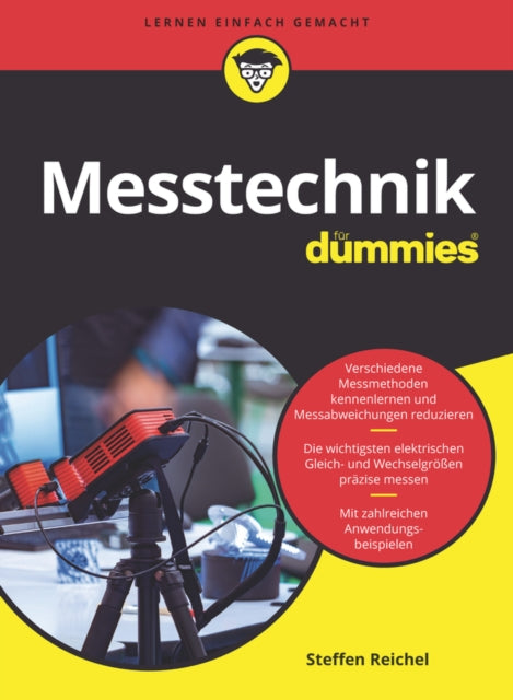 Book cover of: Messtechnik fur Dummies. By: Steffen Reichel
