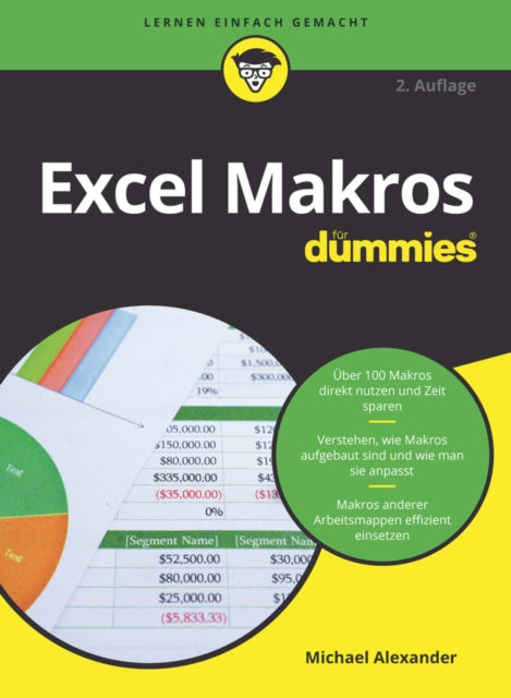 Book cover of: Excel Makros fur Dummies. By: Michael Alexander