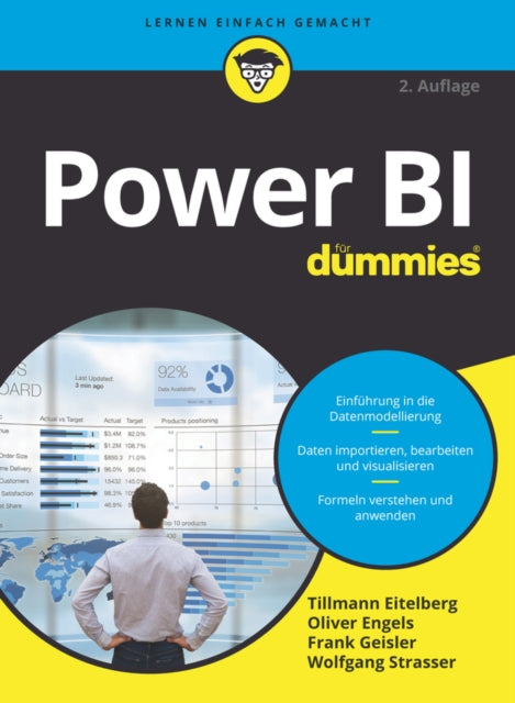 Book cover of: Power BI fur Dummies. By: Tillmann Eitelberg