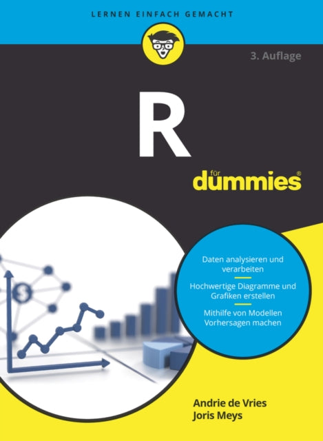 Book cover of: R fur Dummies. By: Joris Meys