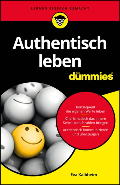 Book cover of: Authentisch leben fur Dummies. By: E. Kalbheim