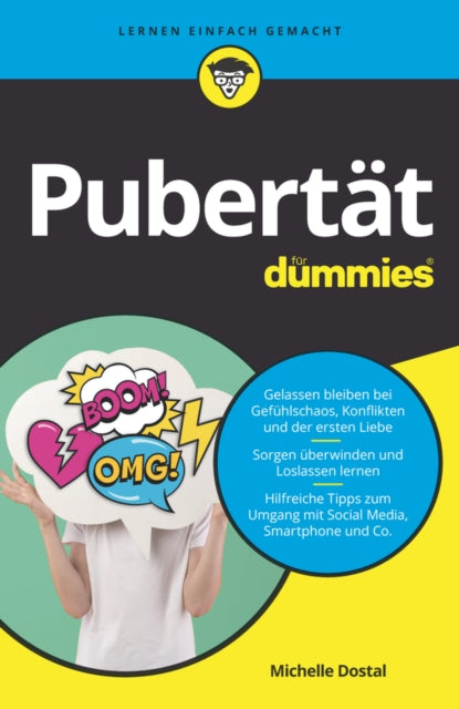 Book cover of: Pubertat fur Dummies. By: Michelle Dostal