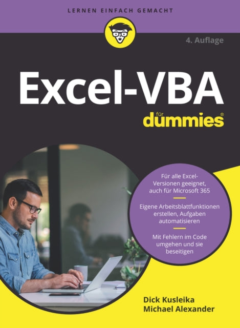 Book cover of: Excel-VBA fur Dummies. By: Michael Alexander