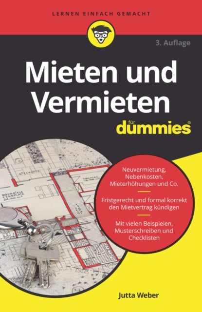 Book cover of: Mieten und Vermieten fur Dummies. By: Weber, J.