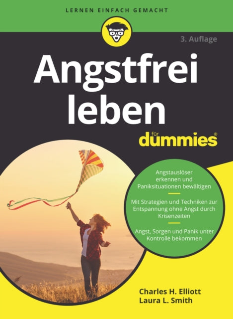 Book cover of: Angstfrei leben fur Dummies. By: Charles H. Elliott, Ph.D.