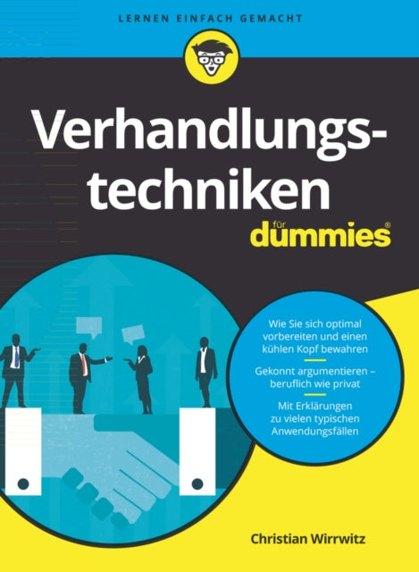 Book cover of: Verhandlungstechniken fur Dummies. By: C. Wirrwitz