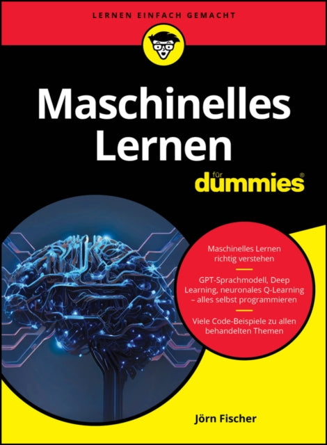 Book cover of: Maschinelles Lernen fur Dummies. By: J. Fischer