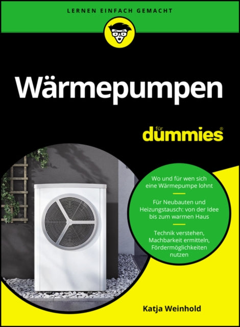 Book cover of: Warmepumpen fur Dummies. By: K. Weinhold