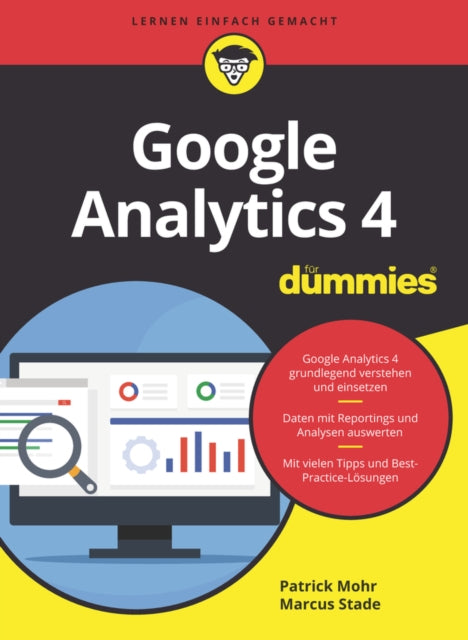 Book cover of: Google Analytics 4 fur Dummies. By: Patrick Mohr