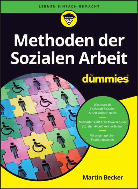 Book cover of: Methoden der Sozialen Arbeit fur Dummies. By: M. Becker