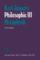 Book cover of: Philosophie. By: K. Jaspers