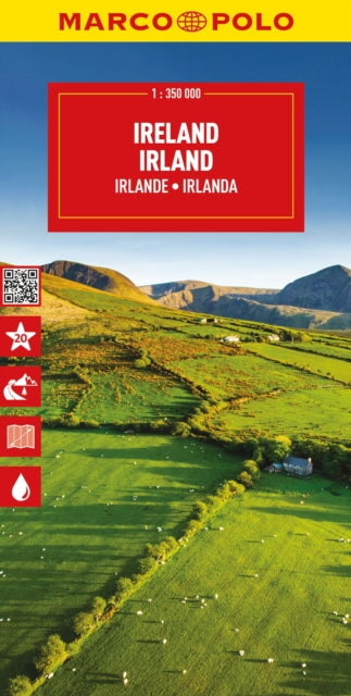Book cover of: Ireland Marco Polo Map