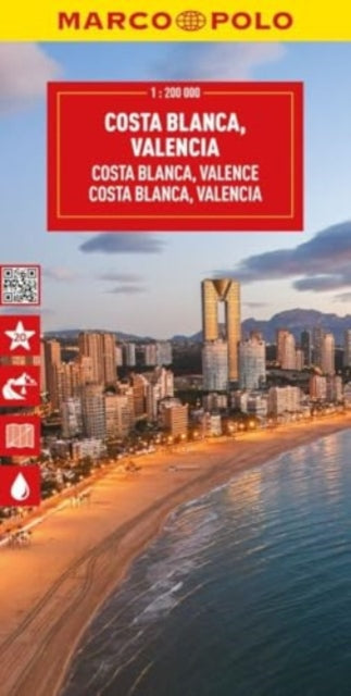 Book cover of: Costa Blanca Marco Polo Map