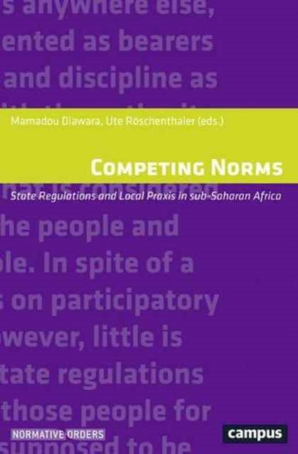 Book cover of: Competing Norms. By: Mamadou Diawara