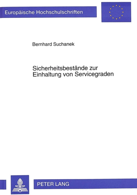 Book cover of: Sicherheitsbestaende zur Einhaltung von Servicegraden