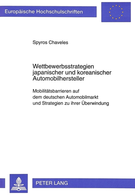 Book cover of: Wettbewerbsstrategien japanischer und koreanischer Automobilhersteller