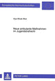 Book cover of: Neue ambulante Manahmen im Jugendstrafrecht