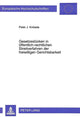 Book cover of: Gesetzesluecken in oeffentlich-rechtlichen Streitverfahren der freiwilligen Gerichtsbarkeit