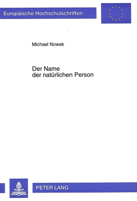 Book cover of: Der Name der natuerlichen Person