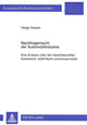 Book cover of: Nachfragemacht der Automobilindustrie