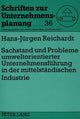 Book cover of: Sachstand und Probleme umweltorientierter Unternehmensfuehrung in der mittelstaendischen Industrie