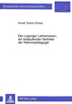 Book cover of: Der Leipziger Lehrerverein, ein bedeutender Vertreter der Reformpaedagogik