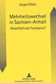 Book cover of: Mehrheitswechsel in Sachsen-Anhalt