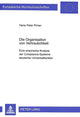 Book cover of: Die Organisation Von Vertraulichkeit