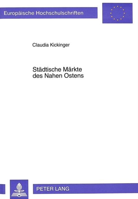 Book cover of: Staedtische Maerkte des Nahen Ostens