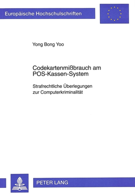 Book cover of: Codekartenmibrauch am POS-Kassen-System