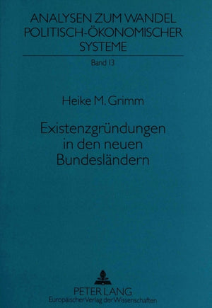 Existenzgruendungen in den neuen Bundeslaendern